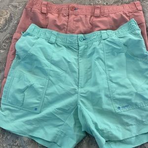 Coast angler shorts size large